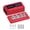 Red, variant on Threaded Junction Box 100A for Motorhome Boat Vehicle Power Distribution and Cable Organization Projects Use