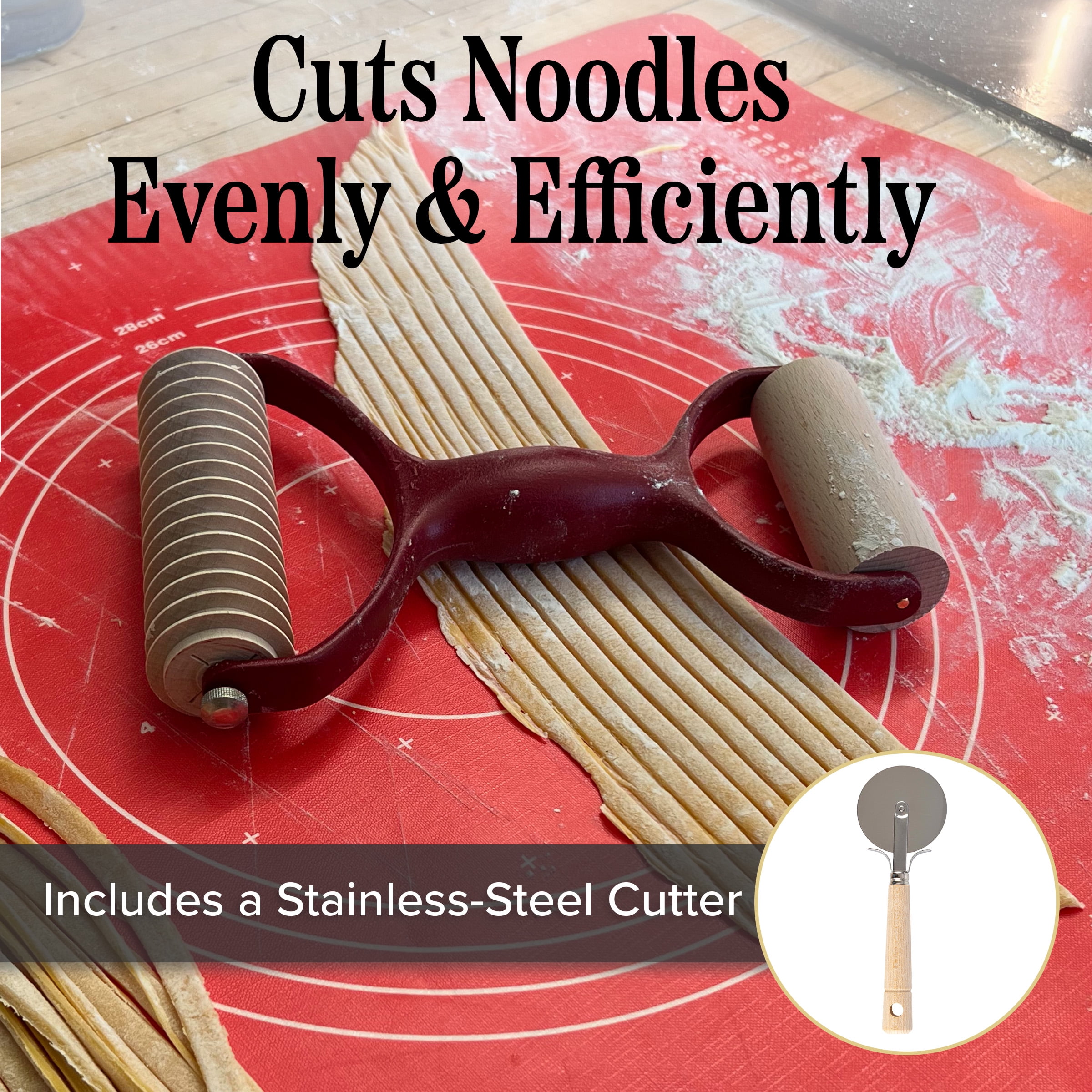 Pasta Roller Kit Made in Italy