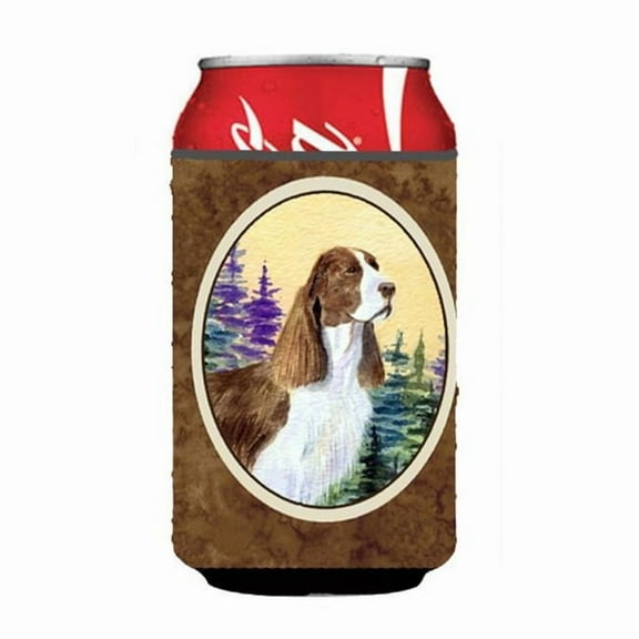 Caroline's Treasures SS8105CC Springer Spaniel Can or Bottle Hugger, Can Hugger, multicolor