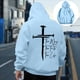 thumbnail image 1 of WILLBEST Sudaderas Deportivas para Hombre, Sudadera Informal con Capucha y Diseño Estampado De Dios para Hombre, Jersey De Manga Larga, Ropa Cómoda para Uso Diario XXGrande, 1 of 4
