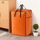 thumbnail image 5 of 3-Size Zippered Storage Organizer Bag for Clothes Quilts Bedding Travel Moving, 5 of 6