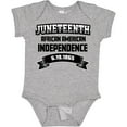 thumbnail image 3 of Inktastic African American Independence Juneteenth Boys or Girls Baby Bodysuit, 3 of 5