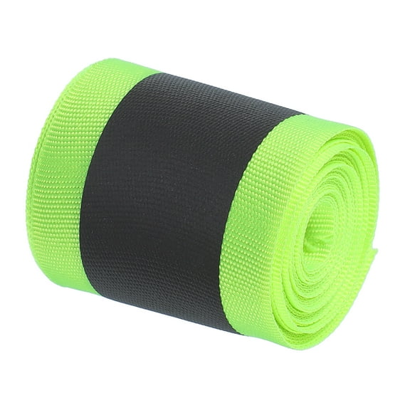 Uxcell Reflective Tape Strip, 2" x 10FT High Visibility Sew-on DIY Safety Fabric Webbing, Fluorescent Green