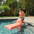 thumbnail image 5 of Big Joe Kona Pool Float, Peach Glow, Doubled-Sided Mesh, Quick Draining Fabric, No Inflation Needed, 5 of 8