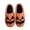 Orange, variant on Halloween Slippers for Men Women Elastic Comfy Retro Pumpkin Embroidered Gothic Shoes Closed Toe Memory Foam Slip on Arch Support House Slippers Halloweens Gifts for Women