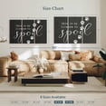 thumbnail image 4 of Elephant Stock Pet License To Spoil Wall Art - Horizontal Multi Panel Canvas - Living Room Wall Decor - Inspirational And Typography Multi Panel - Black And Gray Decor By Lettered & Lined - 50" x 32", 4 of 8