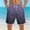 Purple(New), variant on PNTUTB Fashionable Shorts for Men Casual Shorts Gradient Elastic Waistband Drawstring Lining Quick-Dry Fabric Loose Comfortable Beach Shorts with Pockets