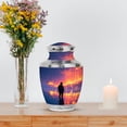 thumbnail image 7 of MUKTIVE Firefighter Memorial Urns for Adult Male & Female, Large & Small Funeral Urn for Ashes for Women, Mini Blue Cremation Urn for Human Ashes, Keepsake Burial Urns (10 & 3 Inch ), 7 of 7