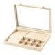 thumbnail image 1 of Joyero Organizador de Joyas Regalo Decorativo Rectangular Gran Capacidad Baratija Beige, 1 of 9