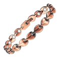 thumbnail image 1 of Pulsera magnética de cobre para tobillo con terapia magnética para mujer, alivia el dolor de artritis., 1 of 1
