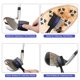 thumbnail image 5 of Paquete De Cepillos Para Palos De Golf, Limpiador De Ranuras Con Mosquetón Retráctil Zipline, Cabezal De Cepillo De Golf De Gran Tamaño, Agarre Cómodo, Herramientas De Limpieza De Golf Moyic OD015802-02, 5 of 6
