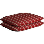 Mainstays Racer Red Stripe Seat Pad, 2-pack