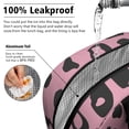 thumbnail image 5 of Womens Pink and Black Of Leopard Print Lunch Box for Work,Insulated Lunch Bag for Women,Loncheras Para Mujer,Leakproof Adult Lunch Bag for Work,Beach,Travel,Picnic,Camping, 5 of 7