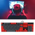 thumbnail image 4 of Teclado Mecánico Teclado Ergonómico Retroiluminado RGB de 104 Teclas Teclas sin Decoloración Teclado Programable para Juegos de Dos Colores para PC Y Portátil ANGGREK Otros, 4 of 8