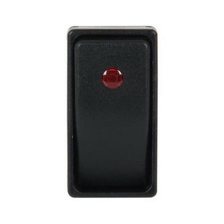 Pilot Automotive PL-SW42R Large Rocker Switch, Red LED - Walmart.com