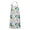 Pioneer Flower Floral, variant on Pioneer Flower Floral Print Pattern Apron for Women and Men, Cotton Linen Waterproof with Pockets, Adjustable, 33x27 Inch for Kitchen, Gardening, BBQ, Salon