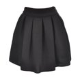 thumbnail image 2 of Pink Butterfly Girls' Pleated Scuba Skirt - black, 14 (Big Girls), 2 of 2