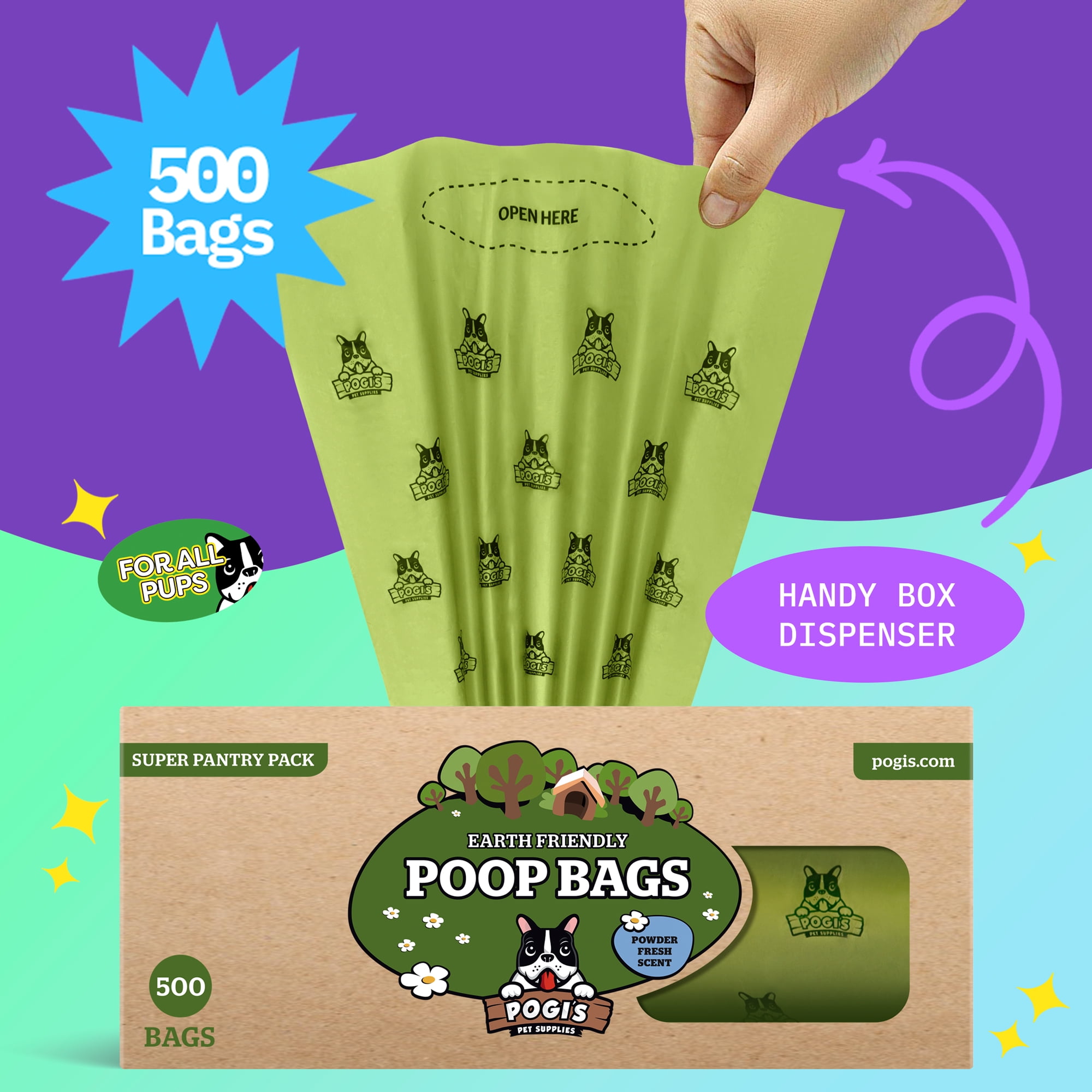 Pogi's poop clearance bags