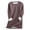 Brown Tops, variant on Fleece Sweatshirts for Women Warm Sherpa Lined Crewneck Pullover Soft Casual Loungewear Winter Thermal Tunic Tops