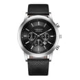 thumbnail image 1 of Reloj Caballero, Analogo, Correa Vinipiel, Fechador Malubero Chronos, 1 of 2