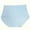 Sky Blue, variant on Midwennn High Waisted Plus Size Solid Color Briefs Vs Panties for Women