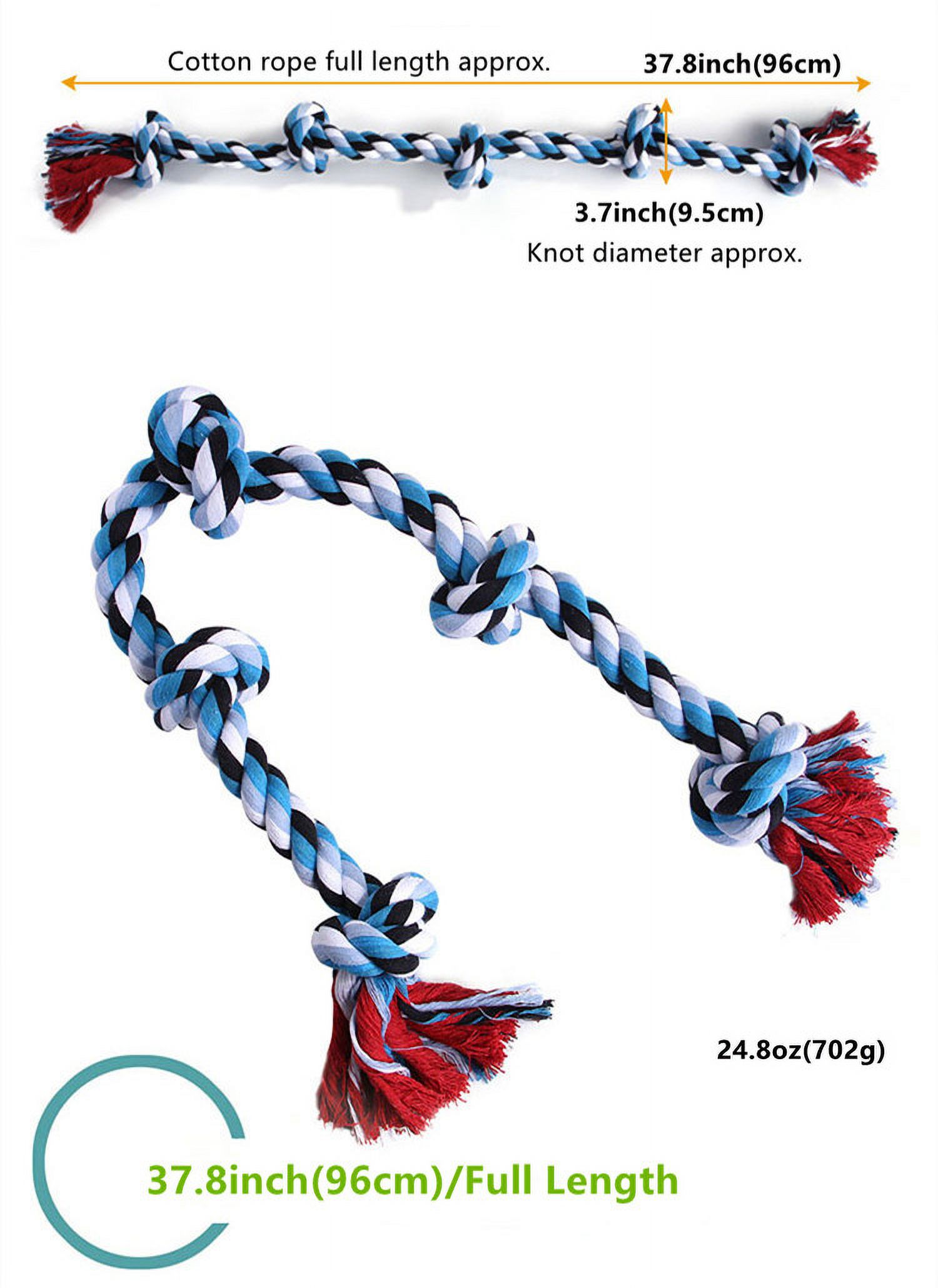 Dog Rope Toy for Medium, Large Dogs, Dogs Chew Toy for Aggressive Chewers 3 Foot