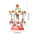 thumbnail image 3 of Luces de noche festivas, decoraciones navideñas, carrusel iluminado navideño, adorno de decoración navideña, regalo, artesanías de resina, luz de noche, decoraciones de Halloween, decoración de otoño,, 3 of 9