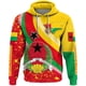 thumbnail image 5 of Sudadera con capucha con estampado de país africano, emblema de la bandera de Guinea-Bissau, estampado 3D, para hombre y mujer, ropa deportiva informal, talla 4XL, 5 of 5