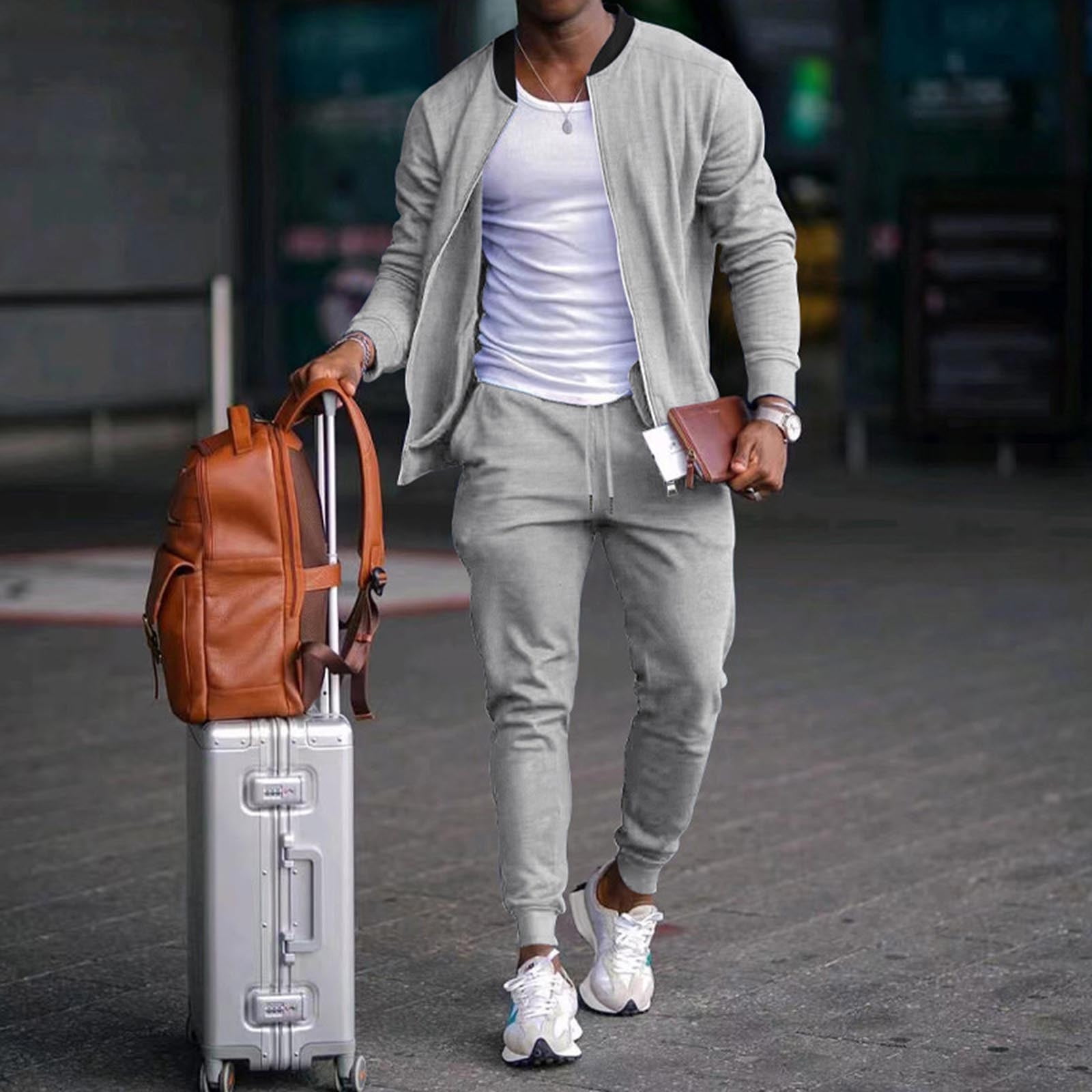 LISTHA 2 Piece Outfits Jacket - Men's Sportswear Classic LISTHA 2 Piece Outfits Jacket - Men's Sportswear Classic