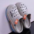 thumbnail image 4 of Men's Breathable Clogs Garden Shoes Slip On Work Sandals Non Slip Thick Sole Comfortable Outdoor Indoor Footwear, 4 of 7