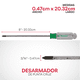 thumbnail image 2 of Desarmador Phillips 3/16 x 8 Nicholson NI199-11 punta cruz, 2 of 5