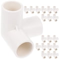 thumbnail image 1 of MasteelfCA 20 Pcs Connecteur de Coude Tee Raccords en PVC Connecteurs de Joint de Coude DN20/25mm, 1 of 7