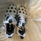 thumbnail image 4 of Size 13.5 Mens Adidas Harden Vol.5 Futurenatural Polka Dot Basketball GW5349, 4 of 6