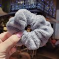 thumbnail image 1 of OOCA Chouchous Lumineux en Peluche pour Filles Bandeau Coloré pour Femmes Porte-Queue de Cheval Accessoires de Mode Élastiques, 1 of 7