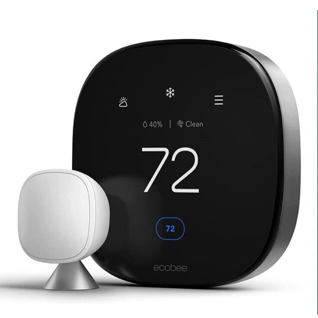 Termostato inteligente Ecobee Premium Siri Alexa con sensor inteligente EB-STATE6P-01