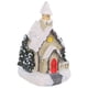 thumbnail image 2 of Casa navideña con luz de nieve, miniatura de Navidad de resina con luz cálida, centros de mesa decorativos, encantadores para sala de estar vívidos Estilo B, 2 of 8