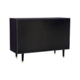 thumbnail image 4 of Linon Ginzel Mid-Century Modern 6-Drawer Dresser, Black, 4 of 8