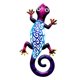 thumbnail image 3 of 2xWall Hanging Gecko Artworkd Decorativo Decoración De Jardín Al Aire Libre Azul DYNWAVEMX Escultura colgante de valla, 3 of 7