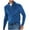 B01 Blue, variant on GXIPO Men's Quarter-Zip Sweater Pure Cotton Mock Neck Knit Long Sleeve Pullover Sweater Blue 3XL