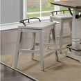 thumbnail image 4 of Steve Silver Pendleton Ivory Wood 27" Counter Stool, 4 of 6