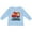 AE-Light Blue, variant on Fireman Uncle is a Firefighter Boys or Girls Long Sleeve Toddler T-Shirt