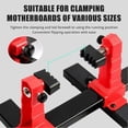thumbnail image 2 of PCB Circuit Board Welding Disassembly FixtureAdjustable Motherboard Holder 360° Rotation Mainboard Clamp Soldering Stand, 2 of 5