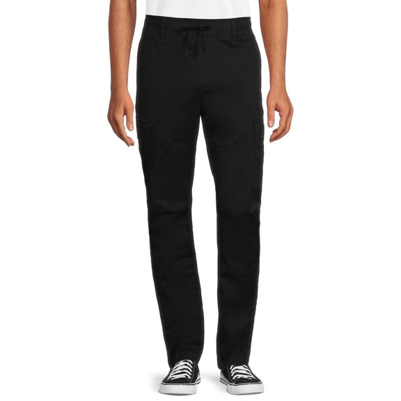 No Boundaries Men's and Big Men's Cargo Pants, Sizes up to 5XL
