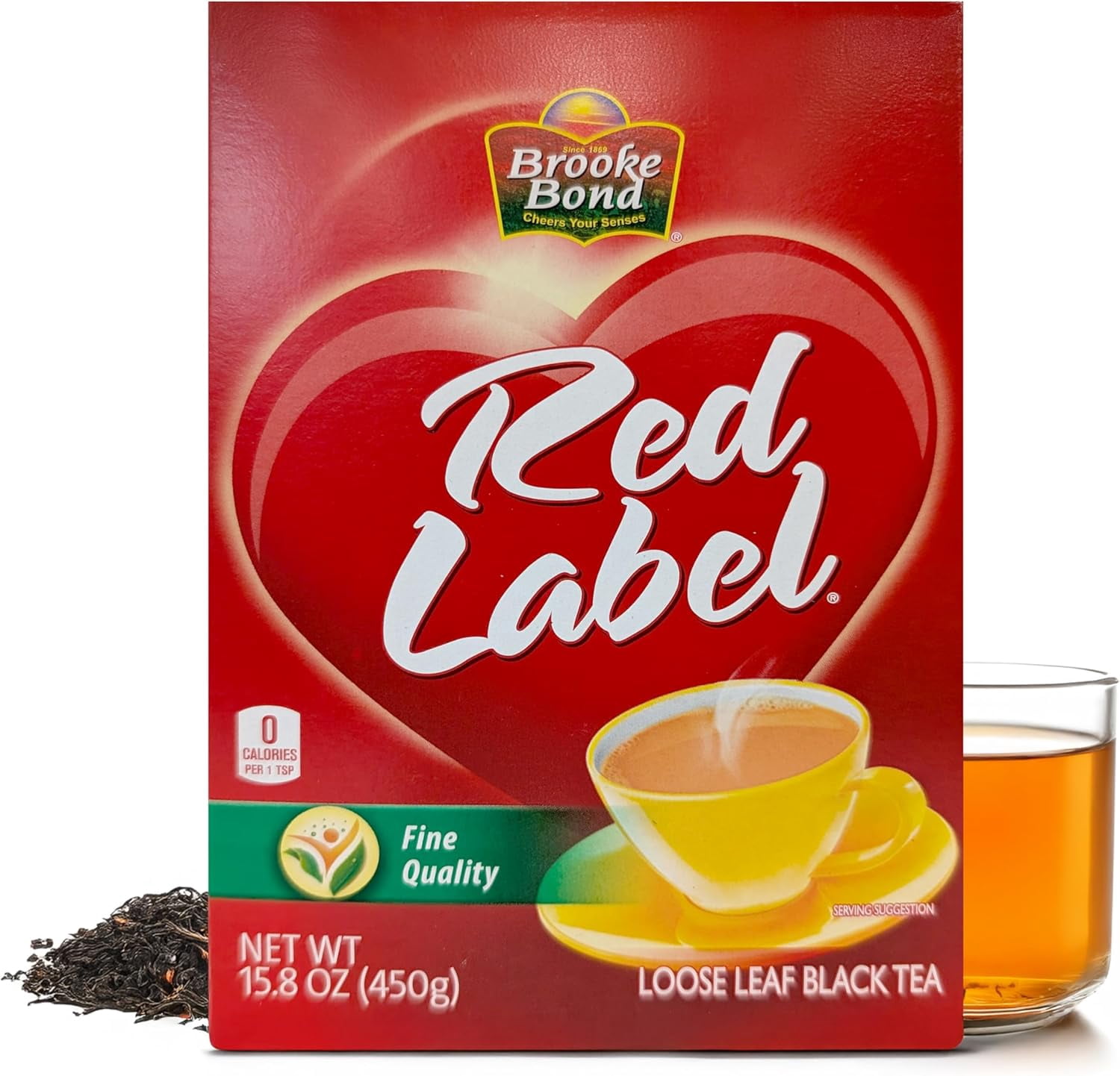 Brooke Bond Red Label Loose Leaf Black Tea, 450g - Walmart.ca