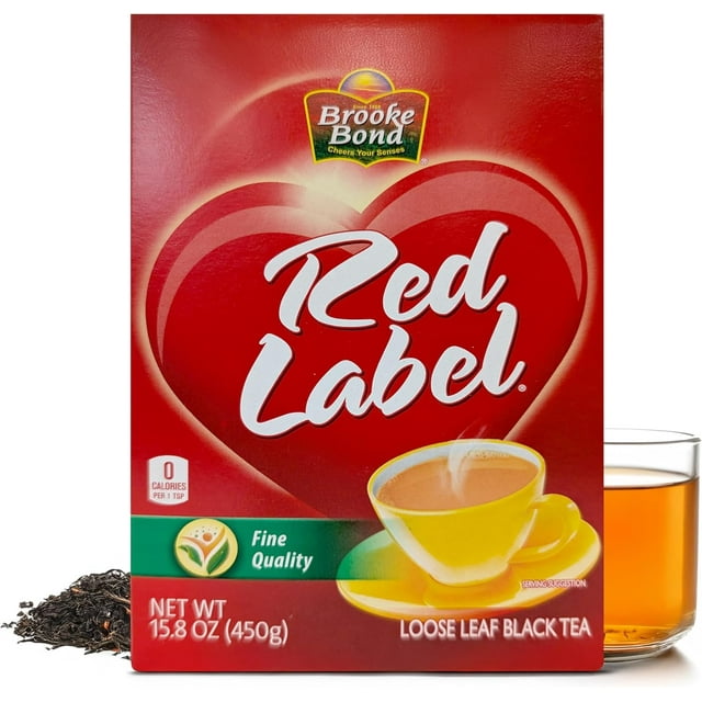 Brooke Bond Red Label Loose Leaf Black Tea, 450g