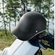 thumbnail image 4 of CHAO Medio casco Harley, casco de béisbol, casco retro ligero azul para hombres y mujeres, 4 of 5