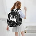 thumbnail image 6 of ALAZA Unicorn Flowers-i1 School Backpack Elementary Bag Bookbag Travel Rucksack, 6 of 6