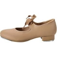 thumbnail image 3 of Dynadans PU Leather Tap Shoes for Girls and Boys,(Toddler/Little Kid/Big Kid), Black, 3 of 5