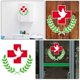 thumbnail image 4 of Hospital Ambulance Safety Sign PVC Sticker Decal 28x28cm For Communities 1Pack, 4 of 5