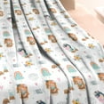 thumbnail image 3 of Cute Fairy Princess Pattern Blanket,Comfortable Soft Flannel Throw Blanket,All Season,Warm Lightweight Blankets for Sofa Bed Couch Living Room Chair,40"x50", 3 of 4